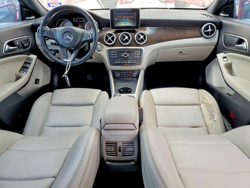 2016 Mercedes-benz Cla-klasse VIN WDDSJ4EB8GN393790 COPART salvage auction — REAR END, Tx - Salvage Vehicle Title, sold $1,300 on 2026-07-10 (photo 8)