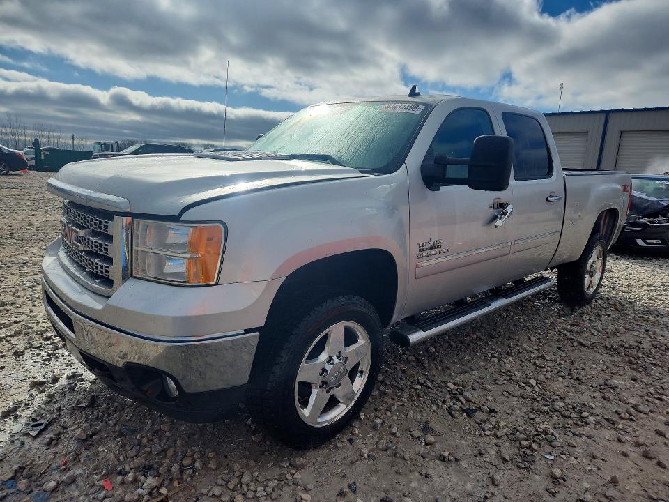 2013 Gmc SIERRA VIN 1GT120E87DF111337 COPART salvage auction — FRONT END, In - Certificate Of Title, sold $7,700 on 2026-07-30 (photo 1)