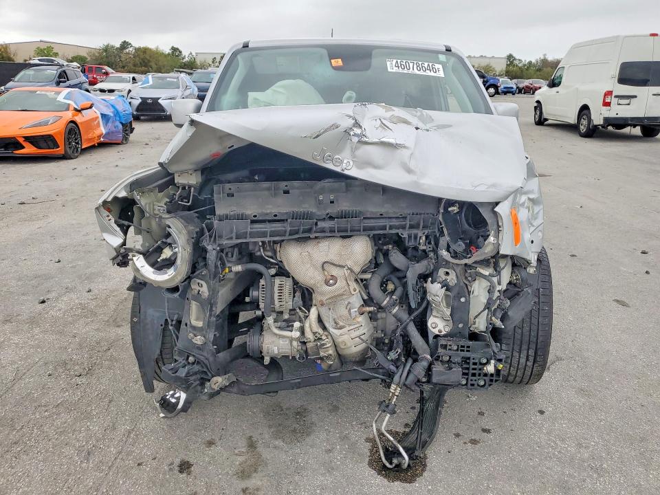 2018 Jeep Renegade VIN ZACCJABB0JPH07657 COPART salvage auction — FRONT END, Fl - Cert Of Title Slvg Rebuildable, sold $425 on 2026-08-05 (photo 5)