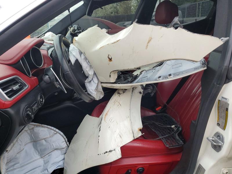 2017 Maserati Ghibli VIN ZAM57XSL7H1248779 COPART salvage auction — FRONT END, Md - Cert Of Salvage > 75% Damage, sold $225 on 2026-07-24 (photo 7)