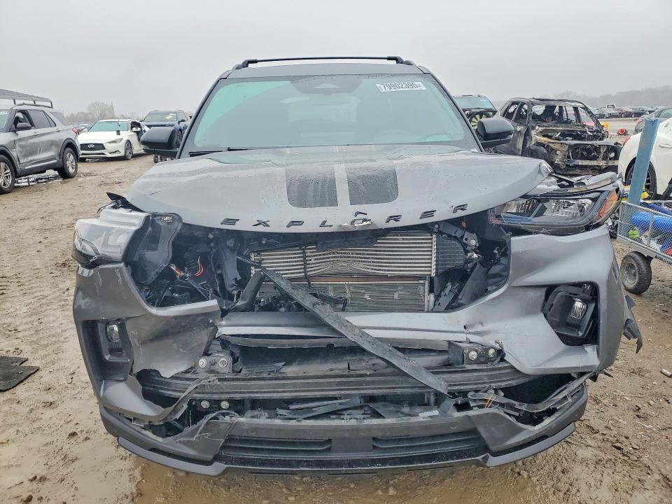2025 Ford Explorer VIN 1FMWK8GCXSGB87661 COPART salvage auction — FRONT END, Ks - Cert Of Title-Salvage, sold $15,400 on 2026-07-02 (photo 5)