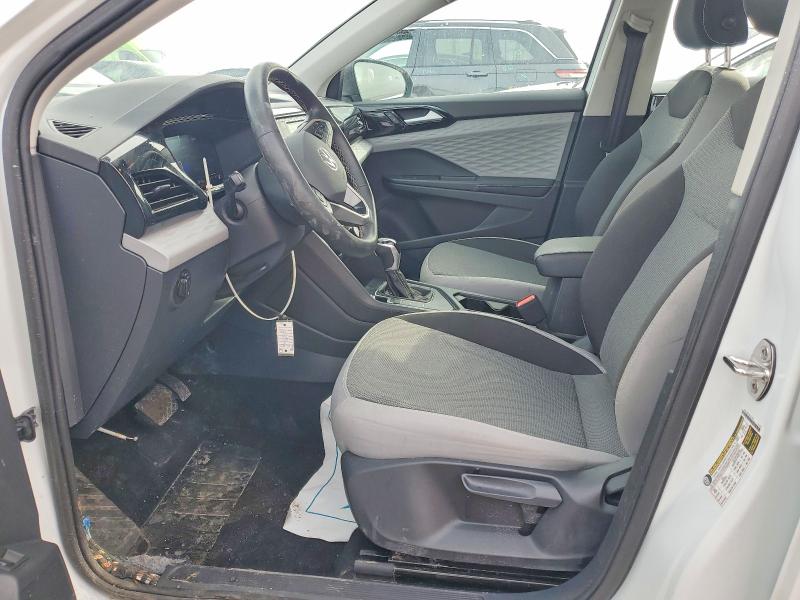 2024 Volkswagen Taos VIN 3VV5X7B23RM120475 COPART salvage auction — FRONT END, Tx - Certificate Of Title, sold $7,100 on 2026-07-28 (photo 7)
