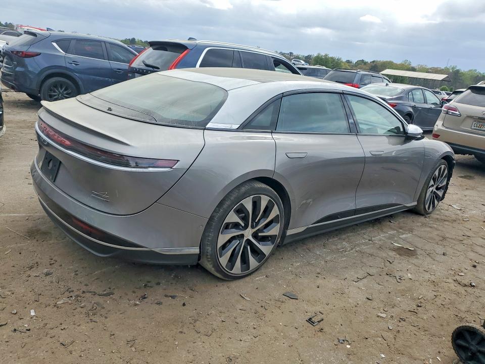 2022 Lucid Air VIN 50EA1GBAXNA004232 COPART salvage auction — FRONT END, Salvage Title, sold $15,300 on 2026-10-02 (photo 3)