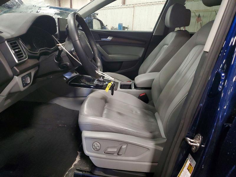 2022 Audi Q5 VIN WA1GAAFY5N2065429 COPART salvage auction — FRONT END, Mi - Scrap Certificate Of Title, sold $10,300 on 2026-07-10 (photo 7)