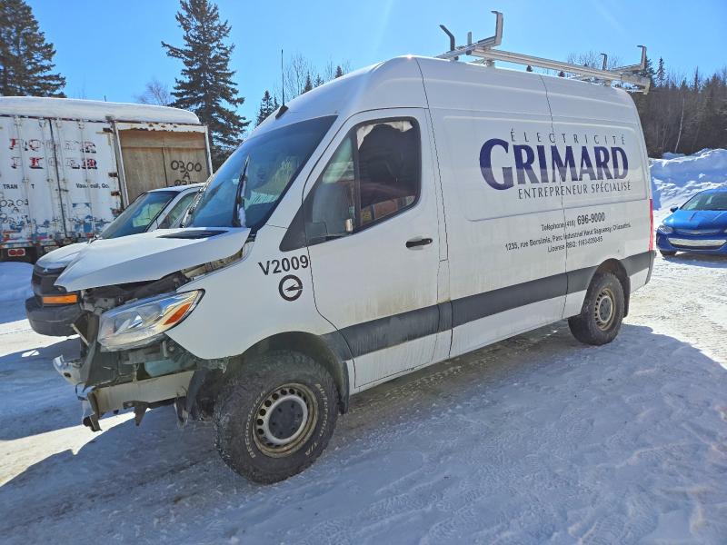 2020 Mercedes-benz Sprinter VIN W1Y4EBHY0LP239466 COPART salvage auction — FRONT END, Qc - Gravement Accidente, sold $150 on 2026-07-28 (photo 1)
