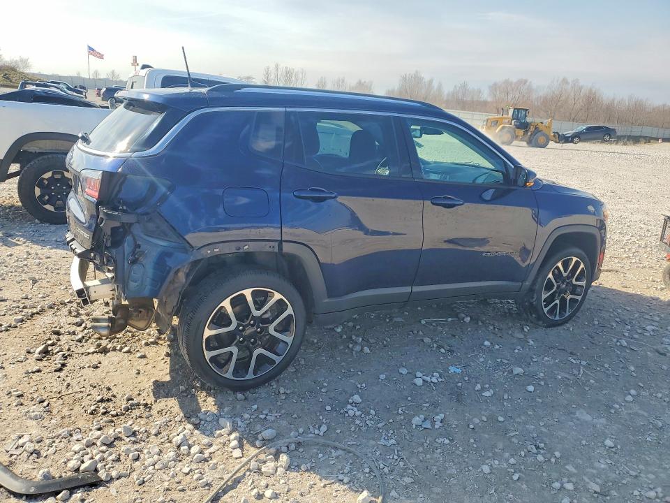 2017 Jeep Compass VIN 3C4NJDCB6HT628831 COPART salvage auction — REAR END, Mi - Certificate Of Title, sold $1,750 on 2026-07-02 (photo 3)