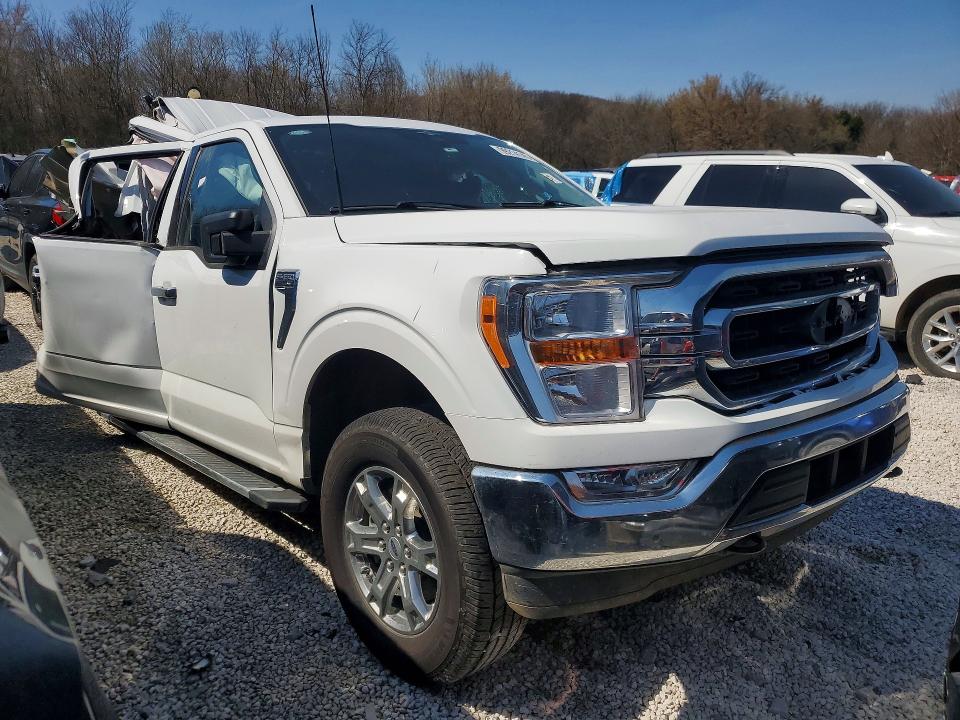 2023 Ford F-150 lightning VIN 1FTFW1E89PKF87732 COPART salvage auction — REAR END, AR - CERT OF TITLE-SALVAGE, sold $3,800 on 2026-07-28 (photo 4)