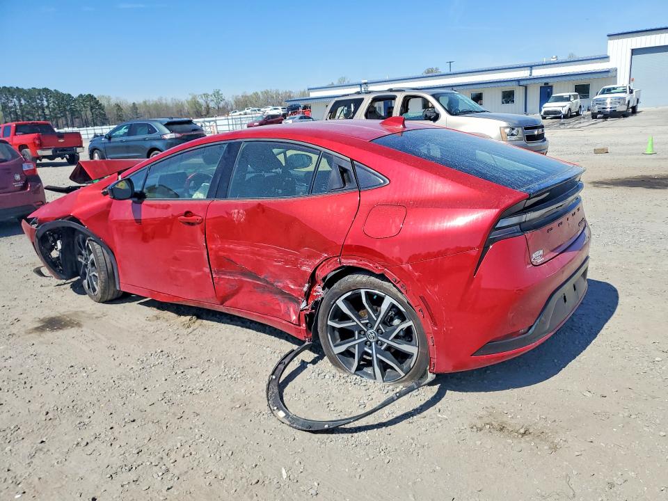 2024 Toyota Prius VIN JTDACACU0R3025539 COPART salvage auction — FRONT END, NC - SALVAGE CERTIFICATE OF TITLE, sold $3,750 on 2026-07-20 (photo 2)