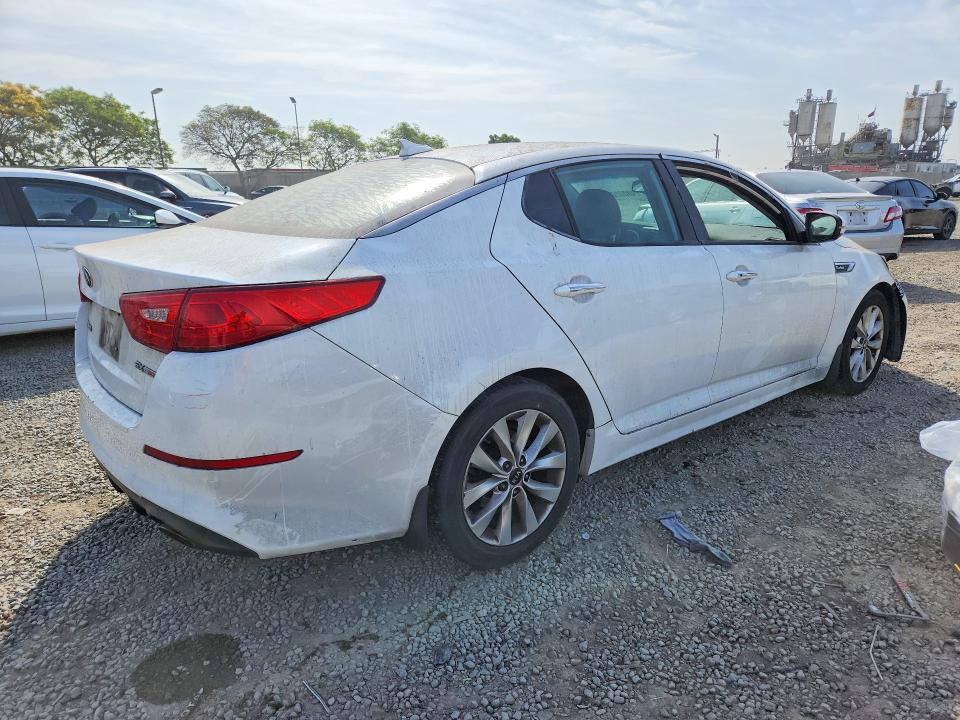 2015 Kia Optima VIN 5XXGR4A62FG515913 COPART salvage auction — FRONT END, Ca - Dis/Dlr/Exp Only Clean Title, sold $1,250 on 2026-07-17 (photo 3)