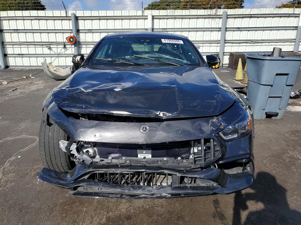 2021 Mercedes-benz AMG GT VIN W1K7X5KB2MA037076 COPART salvage auction — FRONT END, Fl - Certificate Of Title, sold $28,500 on 2026-07-17 (photo 5)