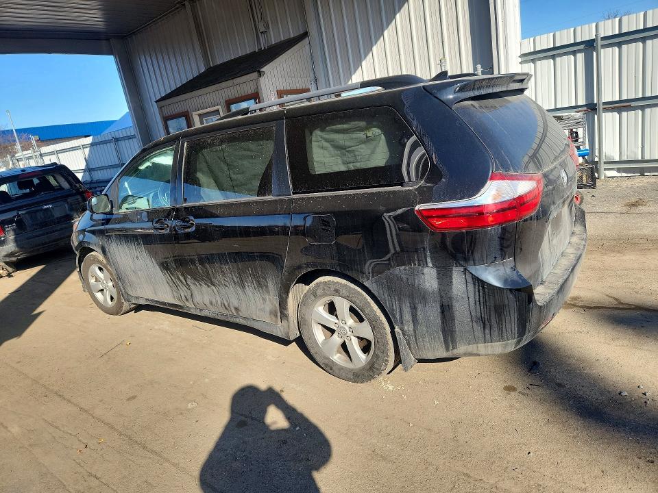 2019 Toyota Sienna VIN 5TDKZ3DC7KS998099 COPART salvage auction — FRONT END, In - Bill Of Sale - Parts Only, sold $2,200 on 2026-07-20 (photo 2)