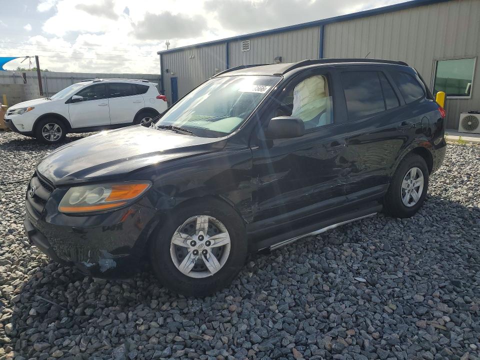 2009 Hyundai Santa fe VIN 5NMSG13D39H269566 COPART salvage auction — SIDE, Fl - Cert Of Title Slvg Rebuildable, sold $1,300 on 2026-07-02 (photo 1)
