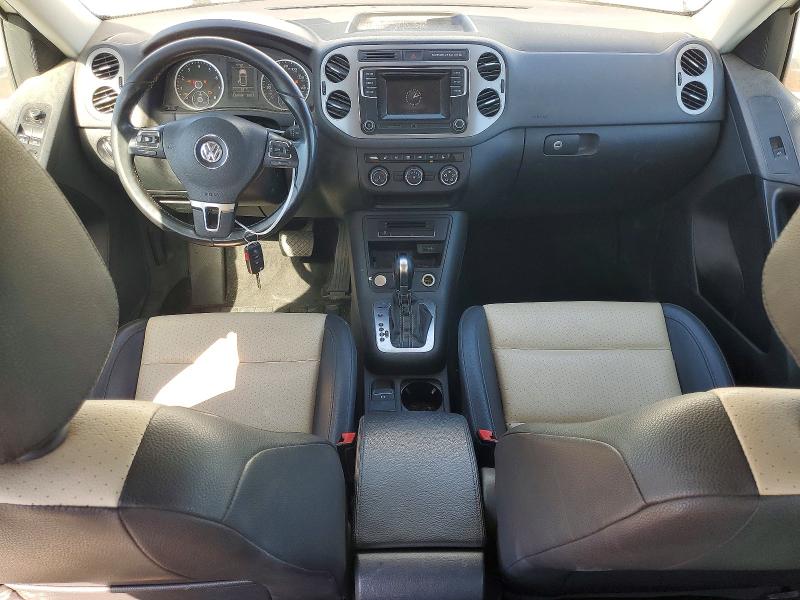 2016 Volkswagen Tiguan VIN WVGBV7AX3GW581561 COPART salvage auction — MECHANICAL, Or - Salvage Title Certificate, sold $200 on 2026-07-28 (photo 8)