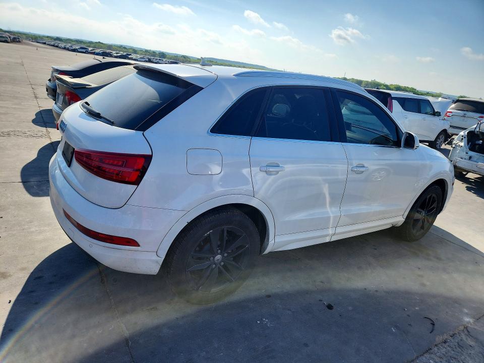 2016 Audi Q3 VIN WA1BFCFS7GR008601 COPART salvage auction — FRONT END, Tx - Salvage Vehicle Title, sold $2,800 on 2026-07-06 (photo 3)