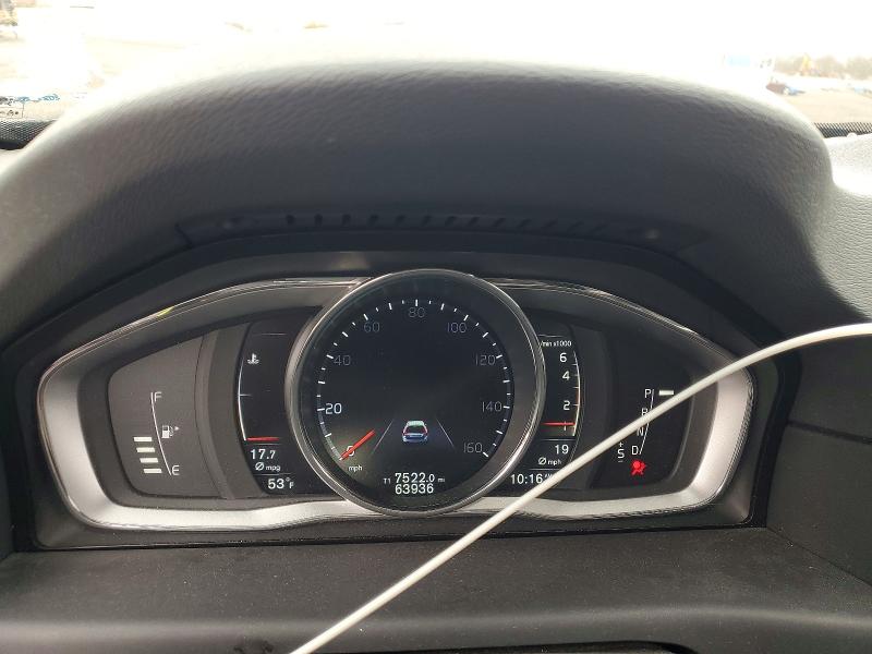 2016 Volvo Xc70 VIN YV4612NM2G1264871 COPART salvage auction — FRONT END, NJ - CERT OF TITLE-SALVAGE, sold $5,900 on 2026-07-02 (photo 9)