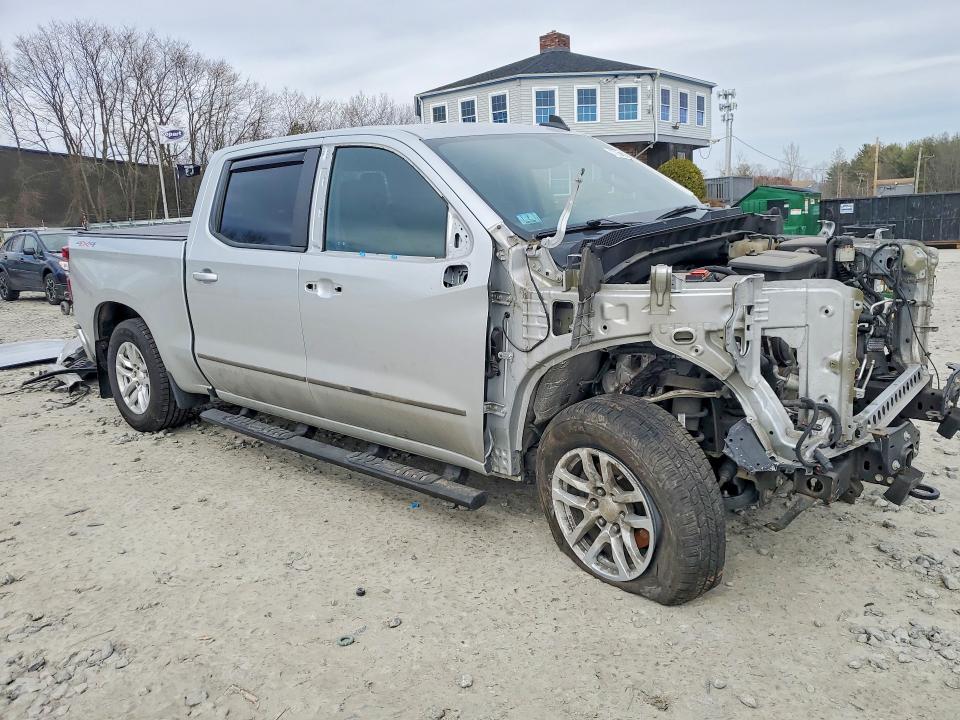 2019 Chevrolet Silverado VIN 1GCUYDED6KZ148701 COPART salvage auction — FRONT END, Ma - Cert Of Title-Salvage, sold $8,000 on 2026-08-26 (photo 4)