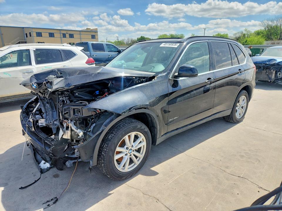 2015 BMW X5 VIN 5UXKS4C54F0N10554 COPART salvage auction — FRONT END, Tx - Salvage Vehicle Title, sold $150 on 2026-07-30 (photo 1)