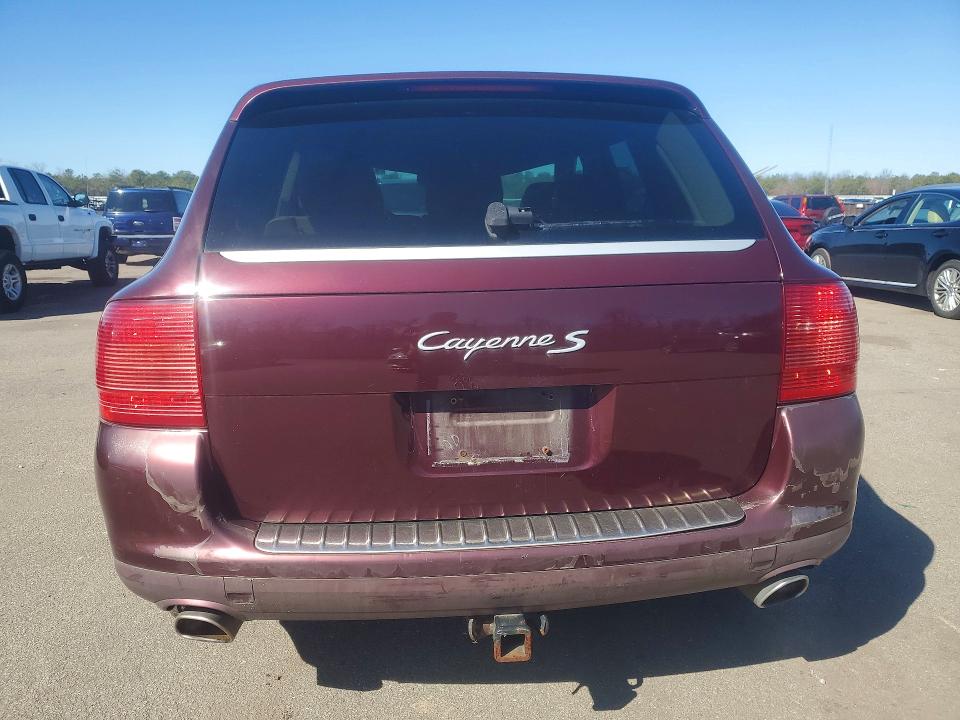 2006 Porsche Cayenne VIN WP1AB29P56LA63174 COPART salvage auction — MINOR DENT/SCRATCHES, Ny - Cert Of Title W/Unsatisfd Lien, sold $800 on 2026-08-10 (photo 6)