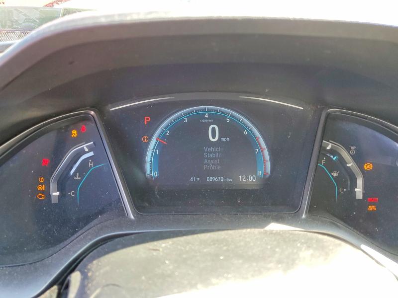 2018 Honda Civic VIN SHHFK7H58JU400158 COPART salvage auction — FRONT END, PA, sold $4,750 on 2026-07-20 (photo 9)