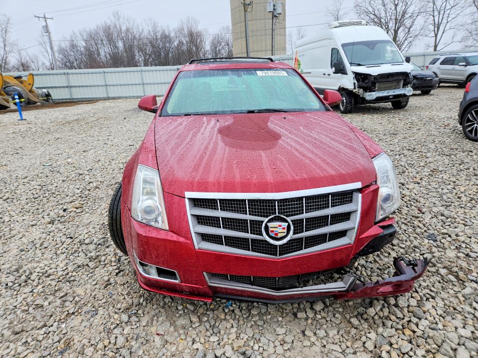 2010 Cadillac Cts VIN 1G6DS8EV2A0107246 COPART salvage auction — FRONT END, Mi - Certificate Of Title, sold $625 on 2026-07-02 (photo 5)