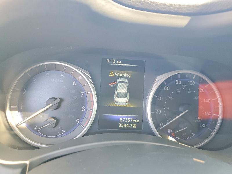2017 Infiniti Q50 VIN JN1EV7AP6HM736959 COPART salvage auction — VANDALISM, Nv - Certificate Of Title, sold $1,200 on 2026-07-30 (photo 9)