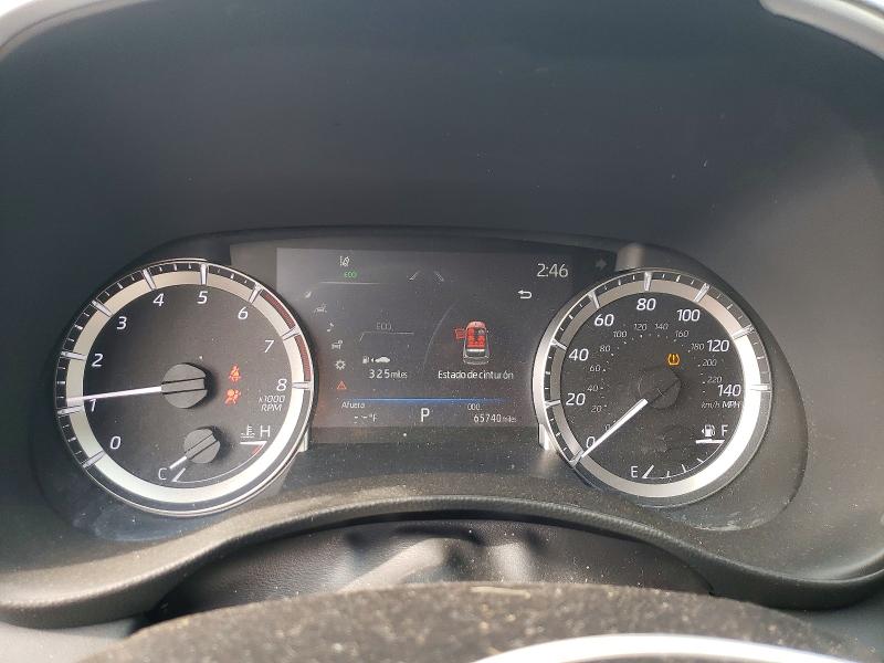 2023 Toyota Highlander VIN 5TDKDRBH4PS034521 COPART salvage auction — FRONT END, Nj - Cert Of Title-Salvage, sold $12,800 on 2026-07-28 (photo 9)