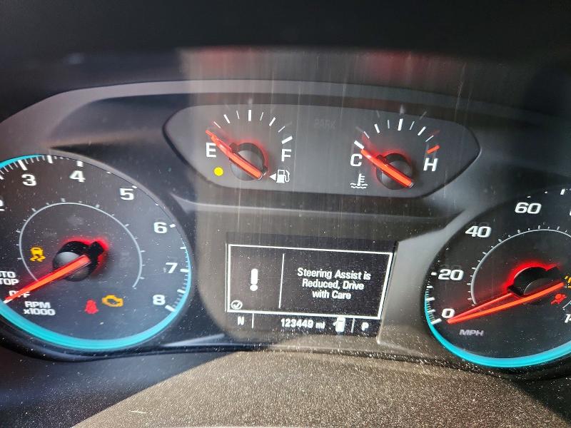 2018 Chevrolet Equinox VIN 3GNAXJEV5JS620399 COPART salvage auction — FRONT END, Tx - Salvage Vehicle Title, sold $1,150 on 2026-07-02 (photo 9)