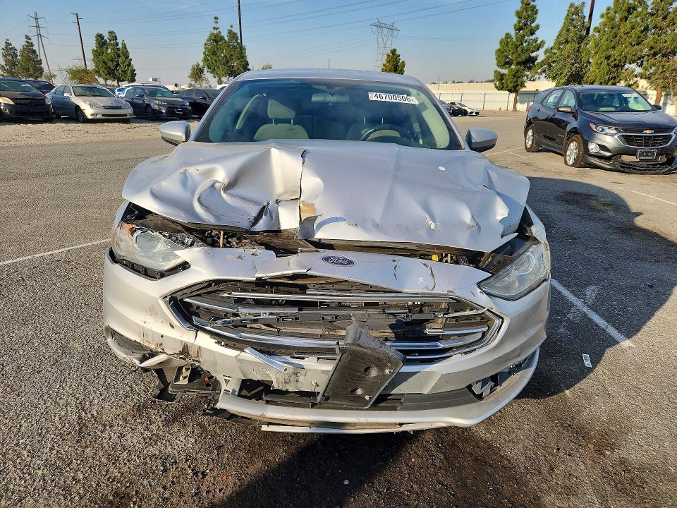 2017 Ford Fusion VIN 3FA6P0G76HR284731 COPART salvage auction — FRONT END, Id - Salvage Certificate Of Title, sold $550 on 2026-07-09 (photo 5)