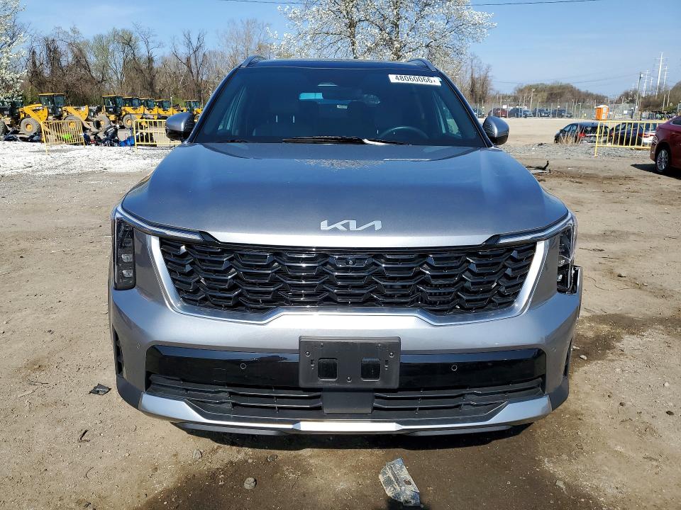 2025 Kia Sorento hybrid VIN KNDRKDJG5S5288270 COPART salvage auction — FRONT END, Md - Cert Of Salvage > 75% Damage, sold $6,200 on 2026-07-28 (photo 5)