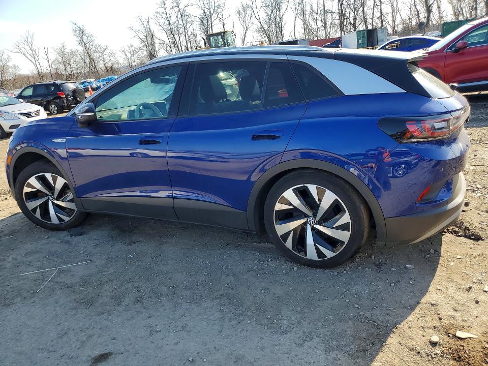 2021 Volkswagen Id.4 VIN WVGDMPE2XMP023206 COPART salvage auction — UNDERCARRIAGE, Md - Cert Of Salvage > 75% Damage, sold $8,600 on 2026-07-09 (photo 2)