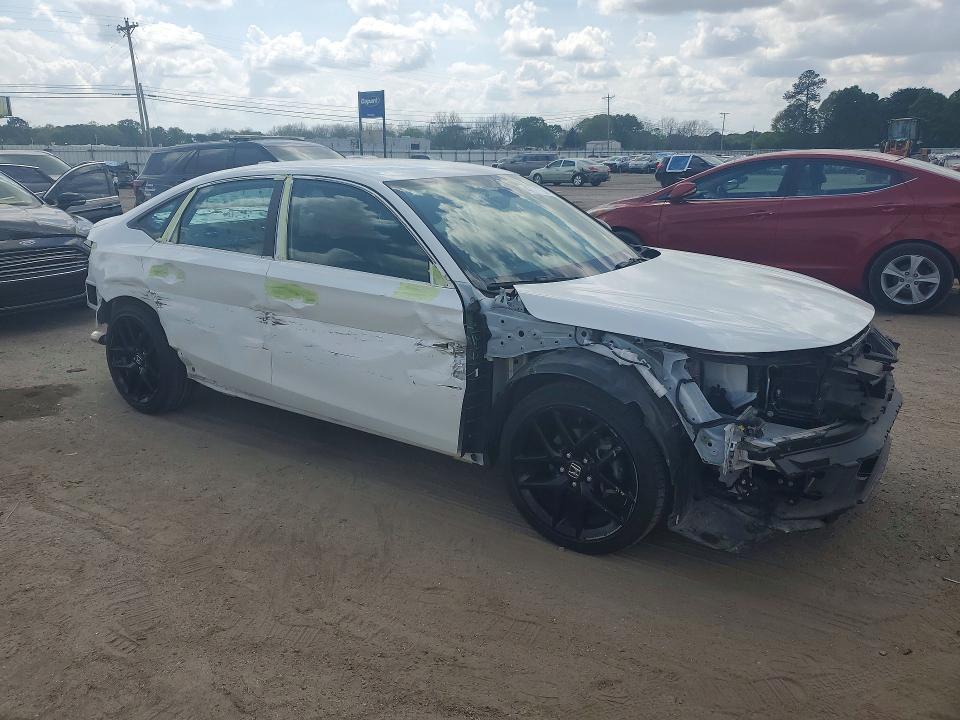 2025 Honda Civic VIN 2HGFE2F59SH514472 COPART salvage auction — REAR END, Al - Cert Of Title-Salvage Title, sold $4,500 on 2026-07-02 (photo 4)