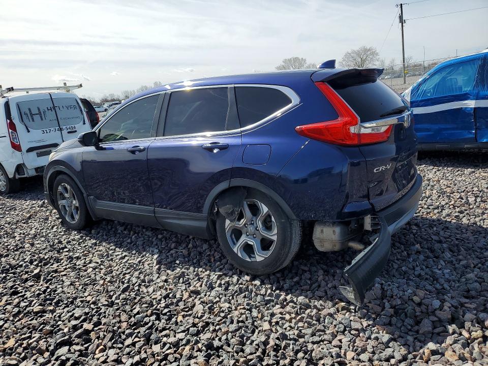2017 Honda Cr-v VIN 7FARW1H87HE036064 COPART salvage auction — FRONT END, In - Certificate Of Title, sold $200 on 2026-07-28 (photo 2)