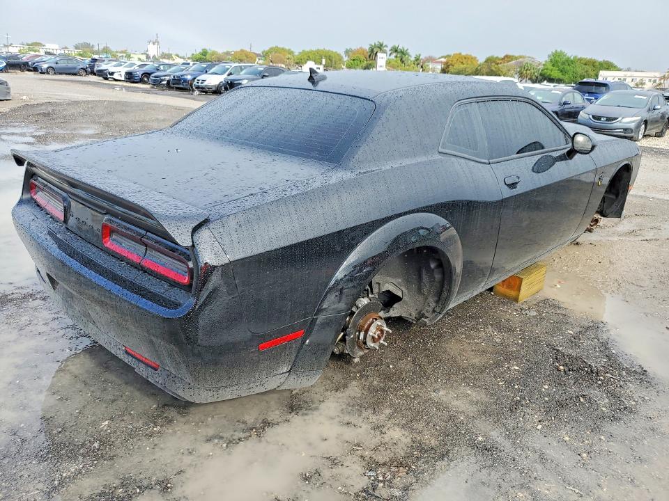 2023 Dodge Challenger VIN 2C3CDZL91PH100246 COPART salvage auction — VANDALISM, FL - CERT OF TITLE SLVG REBUILDABLE, sold $81,000 on 2026-07-02 (photo 3)