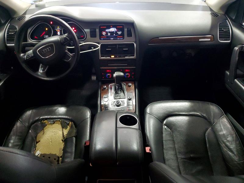 2012 Audi Q7 VIN WA1VMAFE2CD009020 COPART salvage auction — MECHANICAL, TX - SALVAGE VEHICLE TITLE, sold $525 on 2026-07-24 (photo 8)