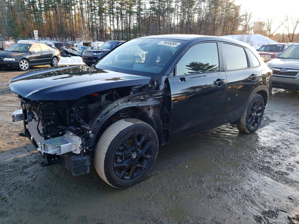 2025 Honda Hr-v VIN 3CZRZ2H52SM789769 COPART salvage auction — FRONT END, Ma - Cert Of Title-Salvage, sold $9,600 on 2026-07-06 (photo 1)