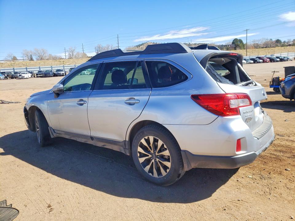 2016 Subaru Outback VIN 4S4BSBNC9G3222686 COPART salvage auction — REAR END, CO - SALVAGE TITLE, sold $2,050 on 2026-08-03 (photo 2)