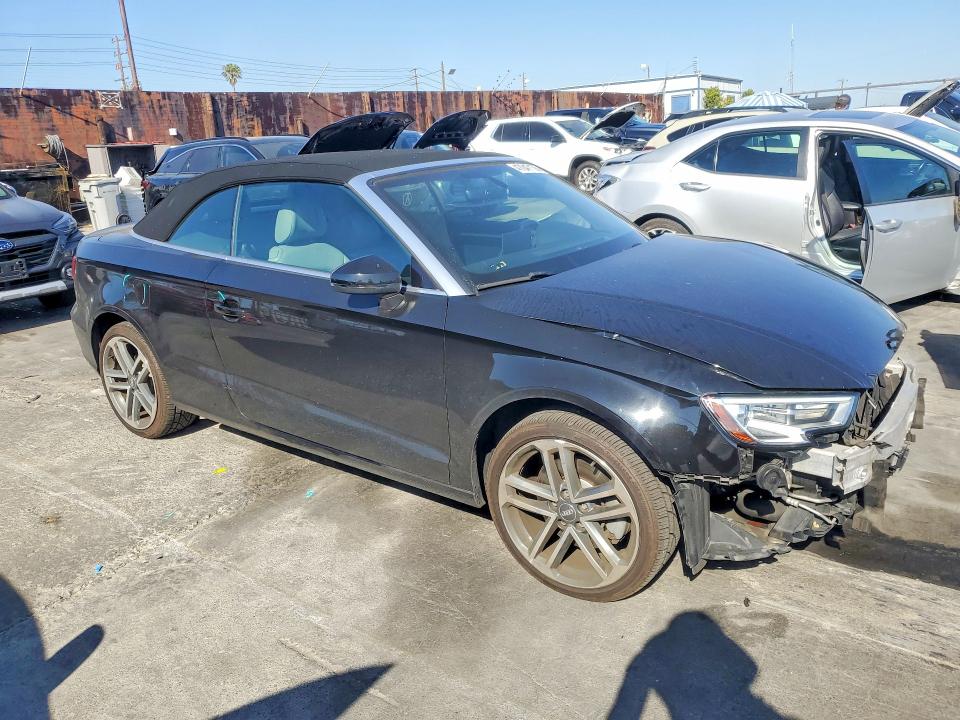 2017 Audi A3 VIN WAU78LFF6H1056760 COPART salvage auction — FRONT END, Salvage Title, sold $2,500 on 2026-07-17 (photo 4)