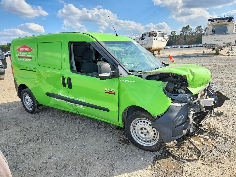 2019 Ram Promaster city VIN ZFBHRFAB9K6M41530 COPART salvage auction — FRONT END, Nc - Salvage Certificate Of Title, sold $700 on 2026-07-20 (photo 4)