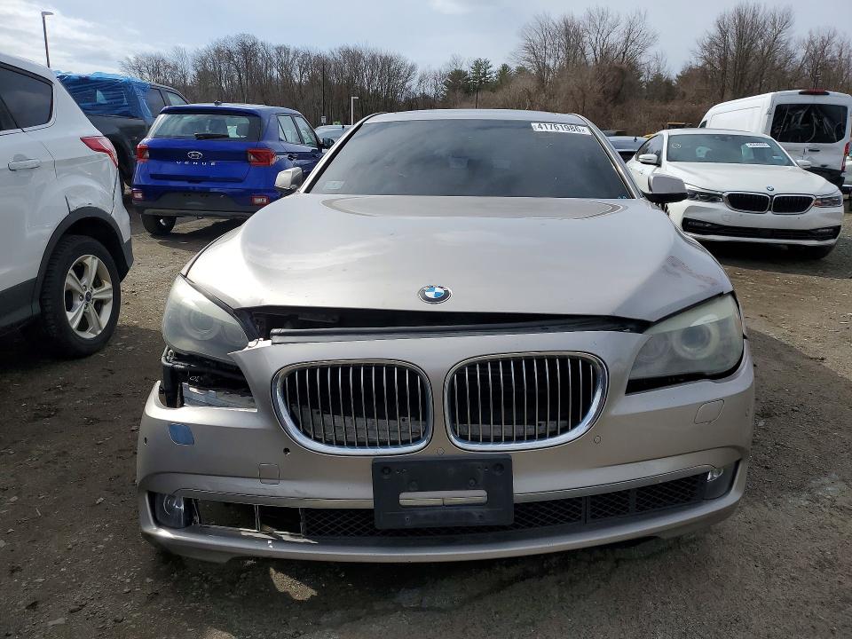 2010 BMW 7 series VIN WBAKC8C5XAC430220 COPART salvage auction — FRONT END, WV - CERTIFICATE OF TITLE, sold $2,900 on 2026-07-31 (photo 5)