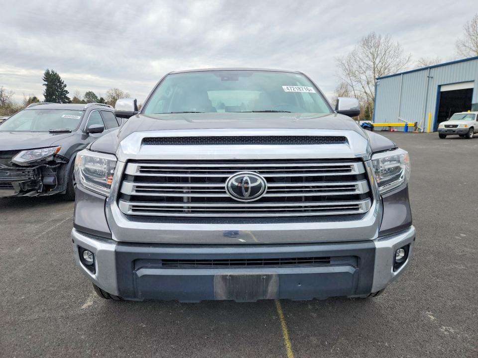 2021 Toyota Tundra VIN 5TFHY5F10MX023252 COPART salvage auction — REAR END, Or - Salvage Title Certificate, sold $17,300 on 2026-07-13 (photo 5)
