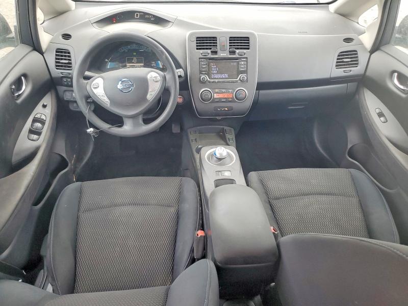 2016 Nissan Leaf VIN 1N4BZ0CP8GC313643 COPART salvage auction — FRONT END, Ca - Cert Of Title-Salvaged (P), sold $10 on 2026-07-02 (photo 8)