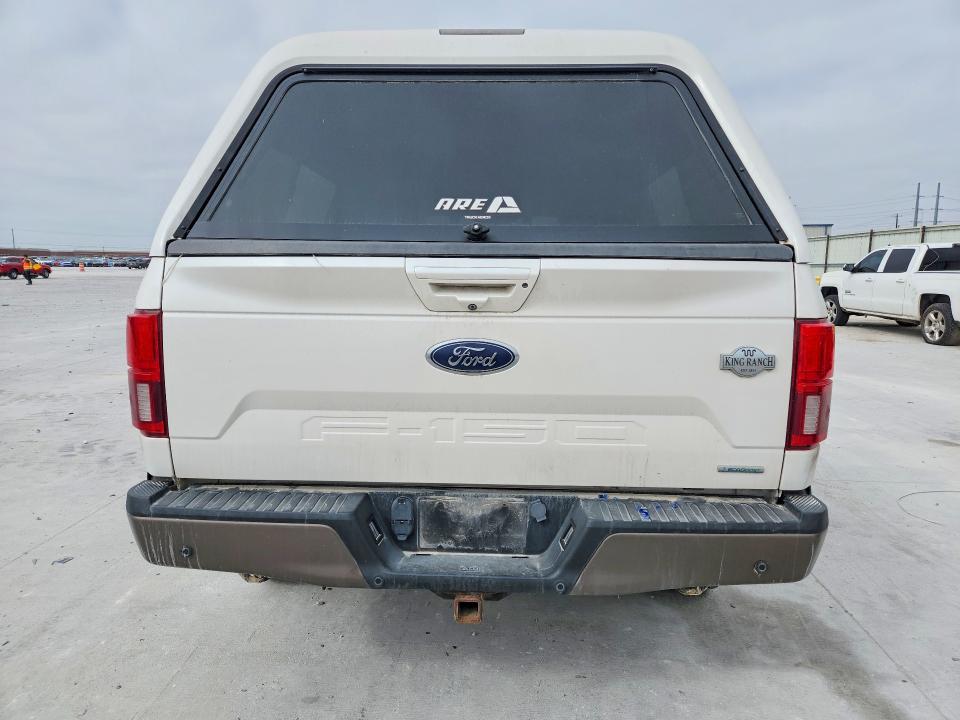 2018 Ford F-150 lightning VIN 1FTEW1EG4JFE16843 COPART salvage auction — SIDE, Tx - Salvage Vehicle Title, sold $13,900 on 2026-07-02 (photo 6)