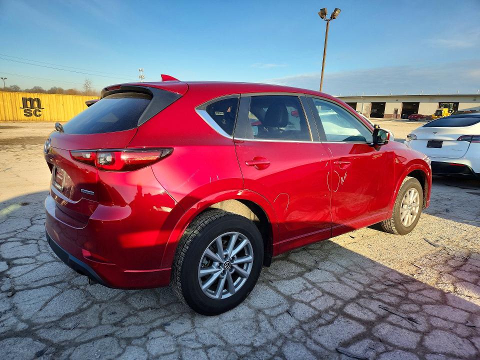 2024 Mazda Cx-5 VIN JM3KFBBL6R0438018 COPART salvage auction — REAR END, In - Cert Of Title-Salvage Title, sold $8,300 on 2026-07-08 (photo 3)