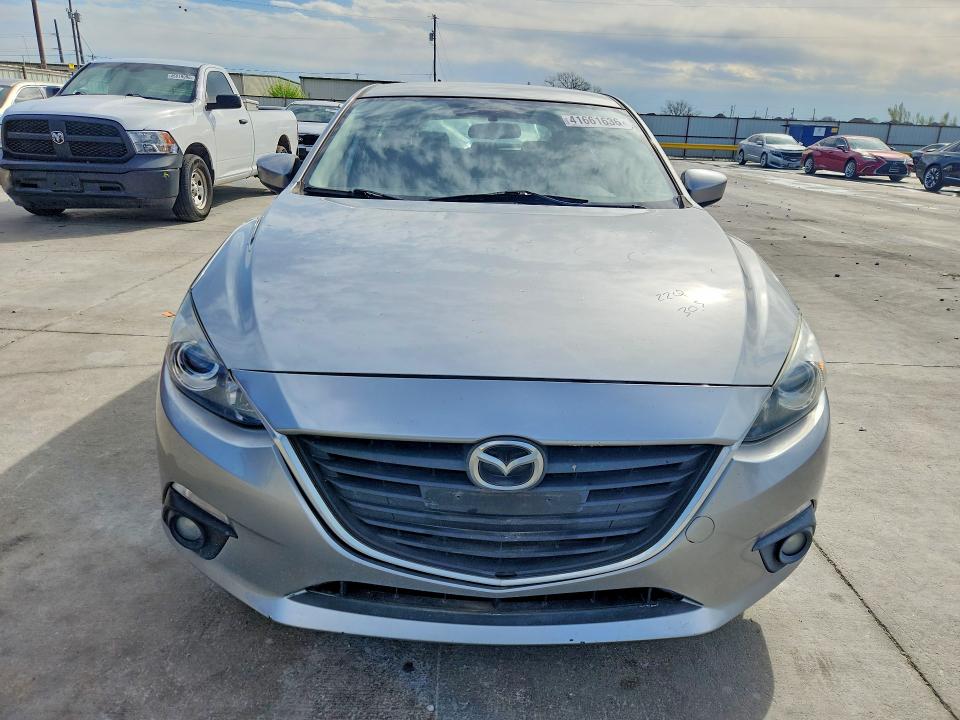 2015 Mazda 3 VIN 3MZBM1L74FM230364 COPART salvage auction — HAIL, Tx - Salvage Vehicle Title, sold $2,000 on 2026-07-10 (photo 5)