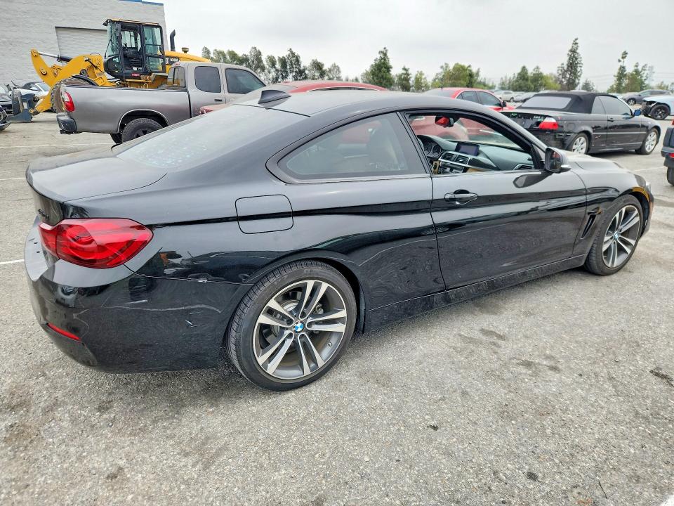 2020 BMW 4er VIN WBA4W3C04LFH44621 COPART salvage auction — FRONT END, Ca - Salvage Certificate, sold $7,600 on 2026-07-07 (photo 3)