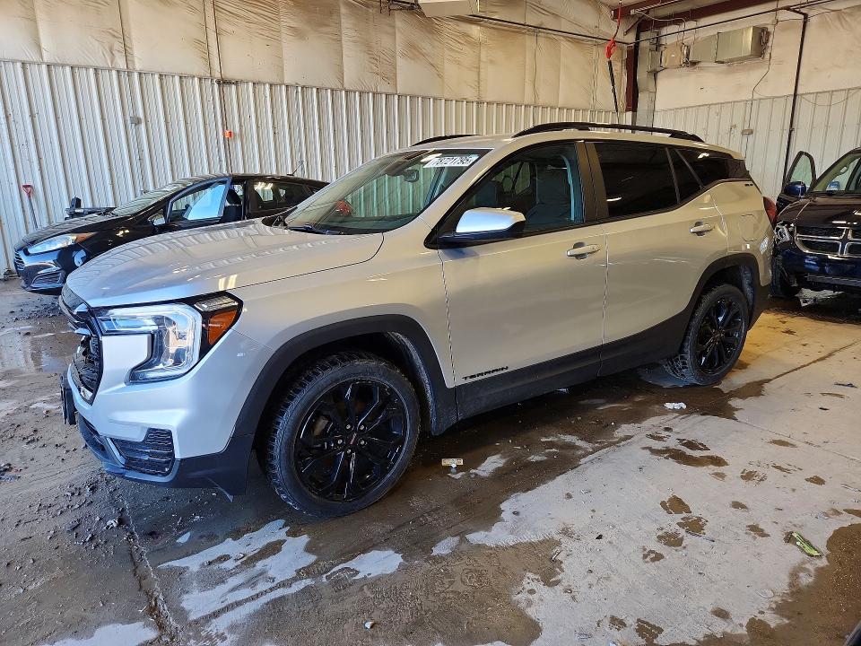 2022 Gmc Terrain VIN 3GKALTEV9NL249851 COPART salvage auction — SIDE, Salvage Title, sold $8,400 on 2026-08-24 (photo 1)