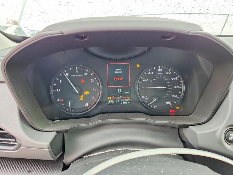 2024 Subaru Xv VIN JF2GUABC1R8904603 COPART salvage auction — SIDE, Mi - Cert Of Title-Salvage Vehicle, sold $5,100 on 2026-07-02 (photo 9)