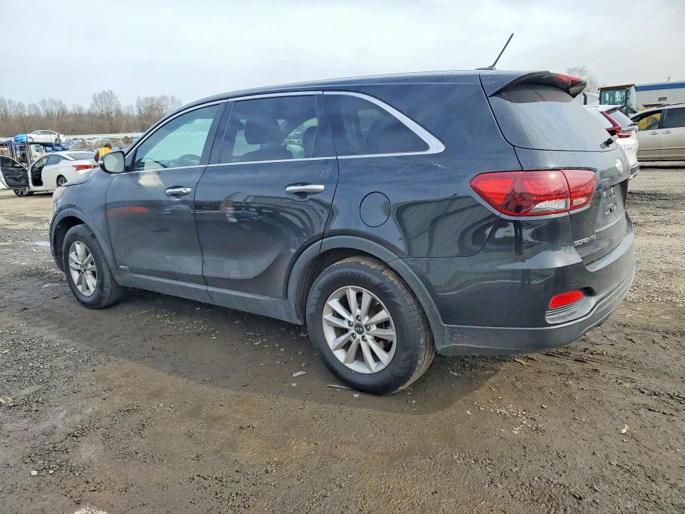 2019 Kia Sorento VIN 5XYPGDA36KG456026 COPART salvage auction — BURN, Id - Salvage Certificate Of Title, sold $1,100 on 2026-07-28 (photo 2)