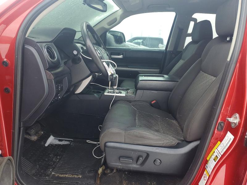 2018 Toyota Tundra VIN 5TFDW5F17JX724984 COPART salvage auction — FRONT END, Il - Salvage Certificate, sold $1,500 on 2026-07-06 (photo 7)