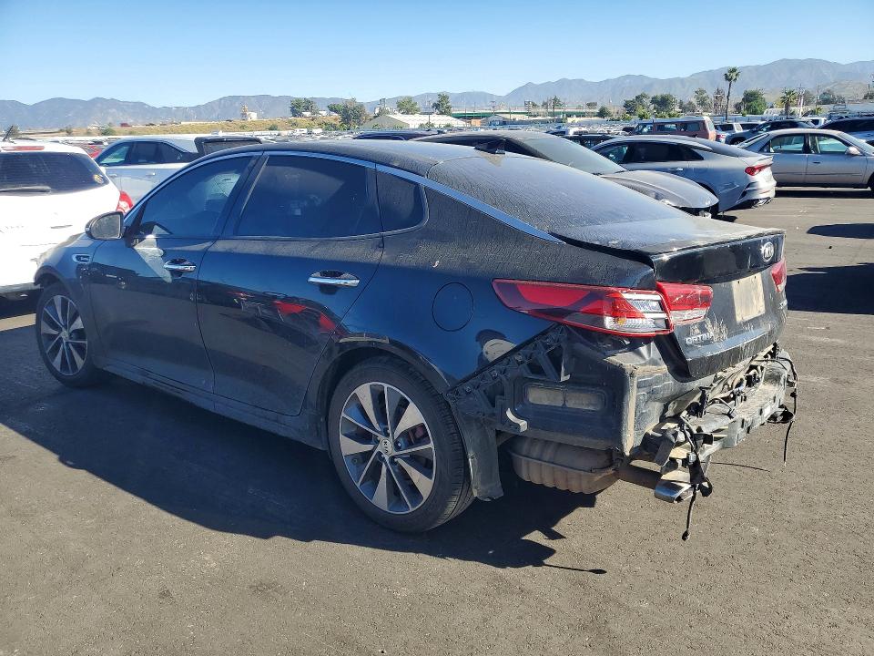 2016 Kia Optima VIN 5XXGW4L26GG051738 COPART salvage auction — FRONT END, Ca - Salvage Certificate, sold $250 on 2026-07-22 (photo 2)